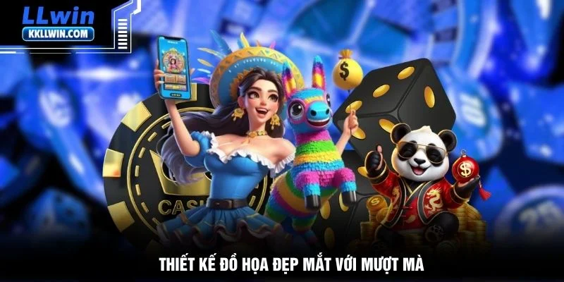 Thiết kế đồ họa đẹp mắt với mượt mà
