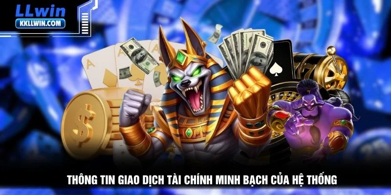 Thông tin giao dịch tài chính minh bạch của hệ thống